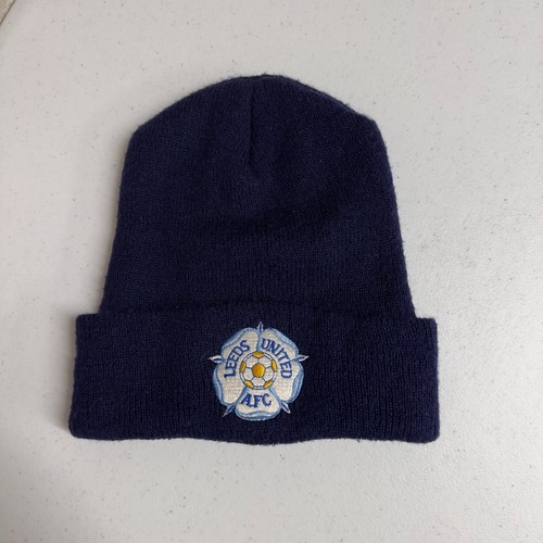 Leeds united beanie hat - hat, mens