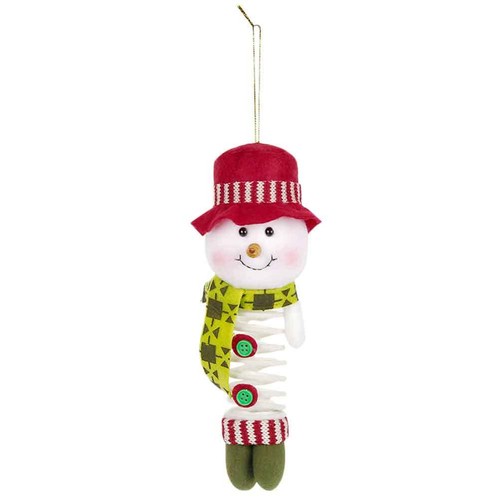 Christmas snowman ornament - christmas,