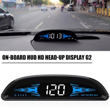 Universal Car HUD Digital GPS Speedometer Head Up Display MPH Overspeed Alarm
