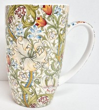 William Morris Golden Lily Mug 425 ml Bone China Empire Latte Art Nouveau Lilies