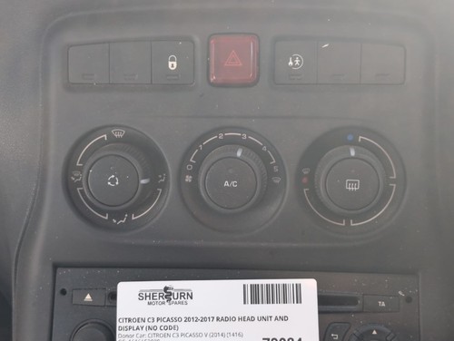 Citroen picasso vtr - c3,