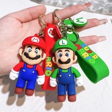 Super Mario Bros Keychain PVC