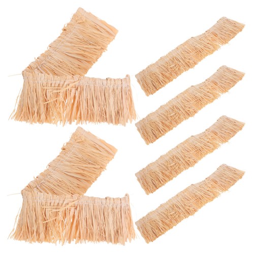 6pcs miniature straw roof - 6pcs,