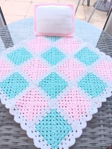 Dolls pram cot set - set,, in