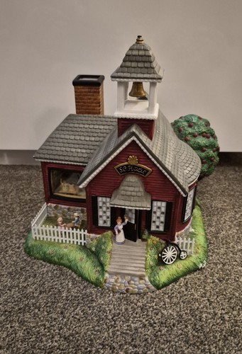 School house vtg partylite - school,