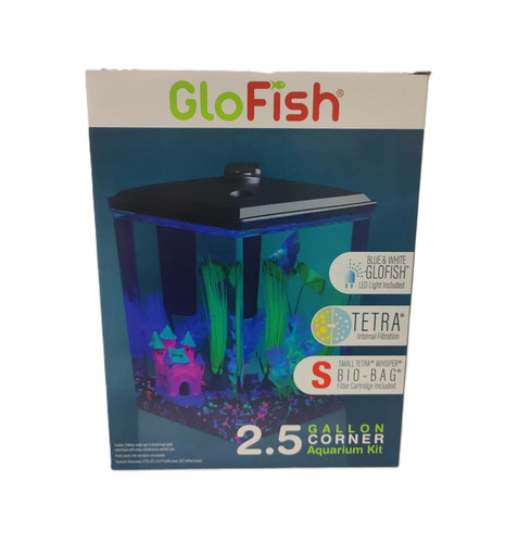 Corner aquarium kit - aquarium,
