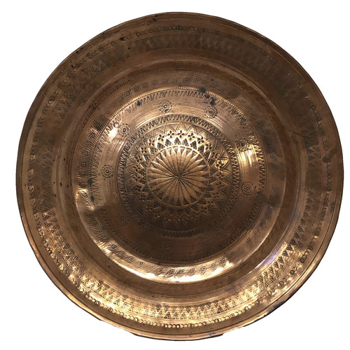 Vintage hammered copper - hammered,