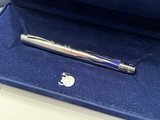 OMAS Israel 50th Jubilee 1948-1998 Sterling Silver Solid Fountain Pen 18k M Nib