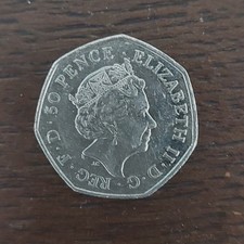 1066 Battle Of Hastings 50p Fifty Pence UK Coin, 2016 Circulated (C55)