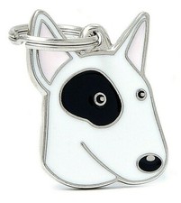 Bull terrier dog tag - id,