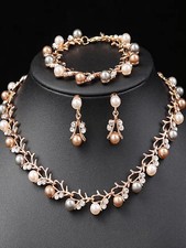 Gold Plated Pearl Earrings