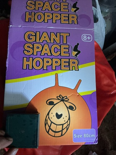 Giant retro space hopper with - retro,