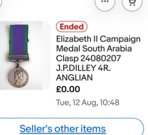Wanted campaign medal south - wanted.,