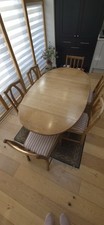 Solid Light Oak Extendable