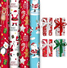 4 x 7m Cute Christmas Wrapping