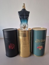 Jean Paul Gaultier le Beau Empty Bottle + Tin + Ultra Male + Le Male Empty Tins