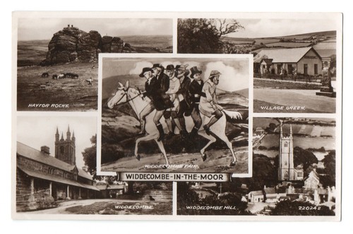 Vintage widecombe the moor - vintage, widecombe-in-the-moor