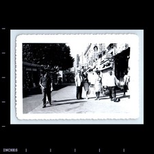 Old Vintage Photo STREET SCENE