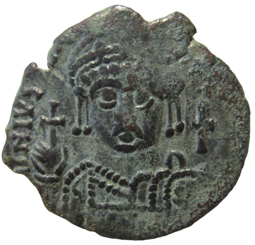 Byzantine half follis - ae,