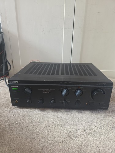 Sony f630esd integrated - sony, ta-f630esd