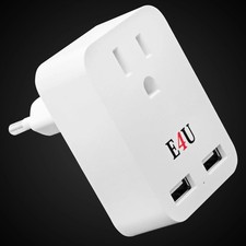 Core european travel plug - core,