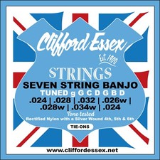 7 STRING BANJO STRINGS. THE