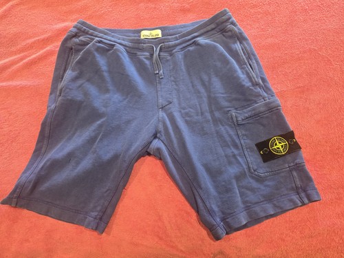 Stone island blue shorts - island,