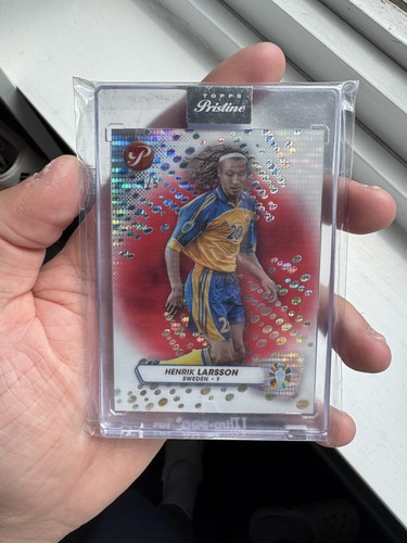 Topps pristine henrik larsson - topps,