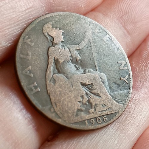King edward vii halfpenny - edward,