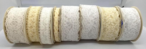 Vintage offray lace trim - vintage,