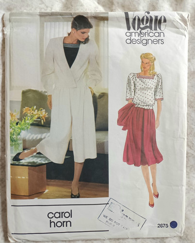 Vogue carol horn jacket blouse - jacket,