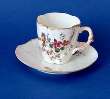 Bone China Cup and Saucer Set  Antique Early 20th Century Unmarked Rare