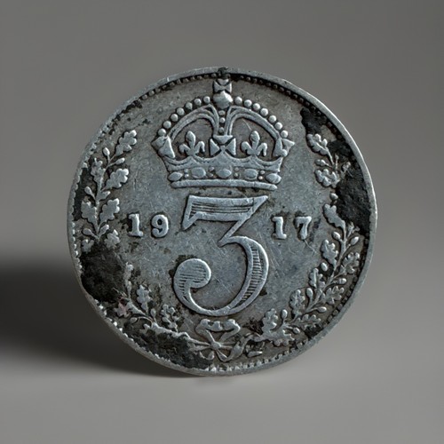 Great britain 1917 silver - 1917,