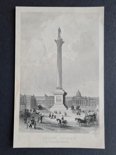 Antique 1851 print nelson - antique,