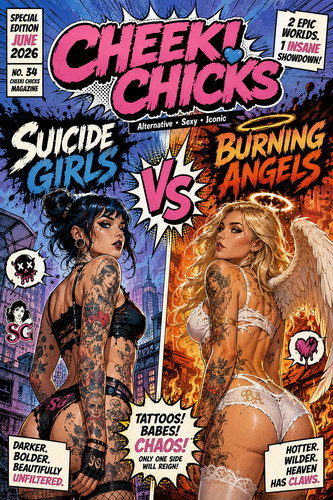 Cheeki chicks magazine - cheeki,