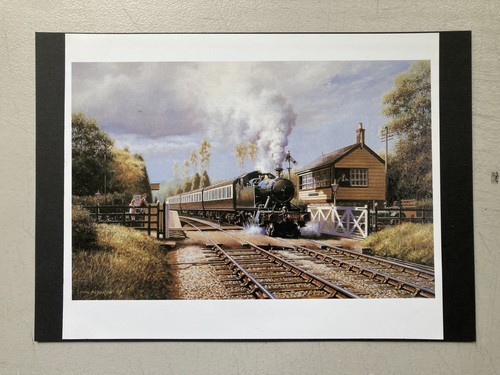 Railway print gara bridge - print,