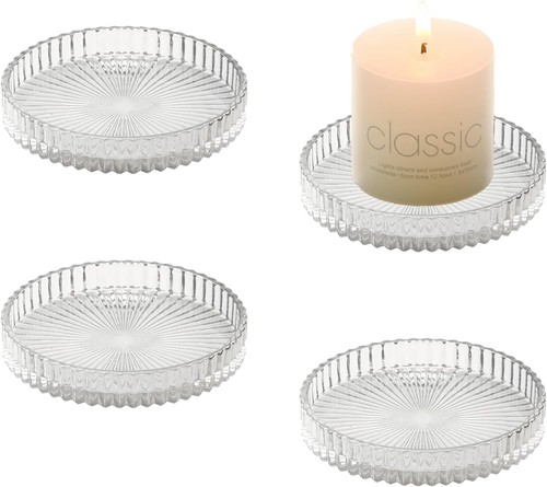 Pcs in glass candle - pcs,