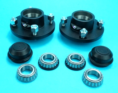 Pair wheel hubs pcd - pair, 4