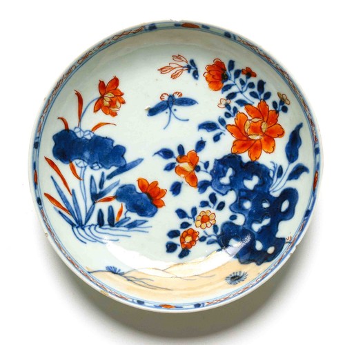 Chinese porcelain saucer imari - saucer,
