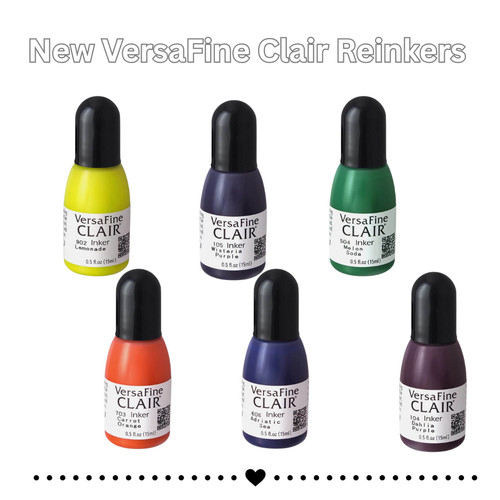 New versafine clair reinkers - new,