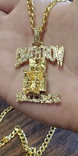 Death row gold color cuban - row,