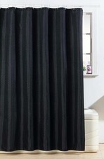 Black diamante luxury shower - black,