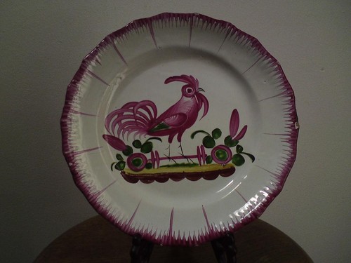 Antique french faience - antique,