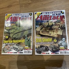 Military Scale Model Magazines  X2