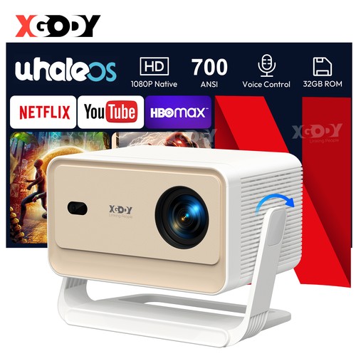Xgody projector full led - xgody,