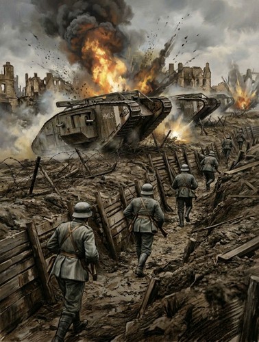 British ww1 mark - 🇬🇧,