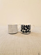 Mugs-Next Set Of 2 Monochrome