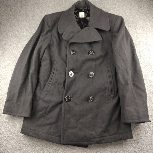 Vintage navy pea coat - us, mens