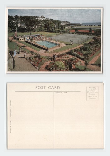 Vintage postcard torquay devon - torquay,