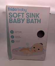 FRIDA Baby Foldable Soft Sink Baby Bath Seat Bathing Cushion Support